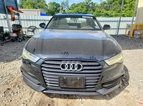 WAUG8AFC7JN049096 2018 AUDI A6 Black Widok z przodu