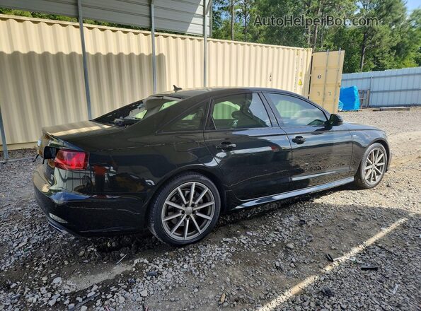 WAUG8AFC7JN049096 2018 AUDI A6 Black Tył prawy