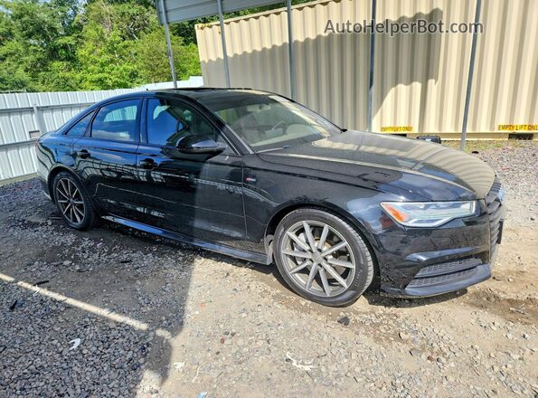 WAUG8AFC7JN049096 2018 AUDI A6 Black Przód prawy