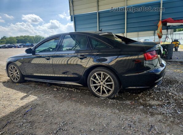 WAUG8AFC7JN049096 2018 AUDI A6 Black Tył lewy