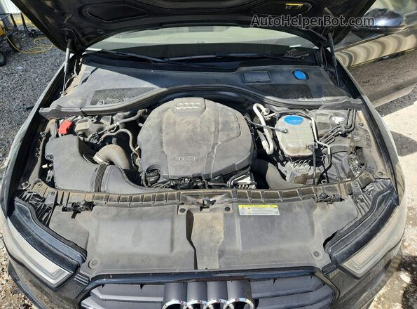 WAUG8AFC7JN049096 2018 AUDI A6 Black Widok wnętrza z tyłu