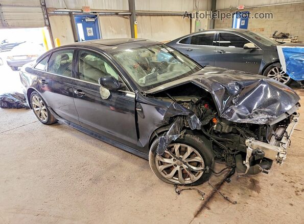 WAUG8AFC8JN039127 2018 AUDI A6 Blue Առջևի աջ
