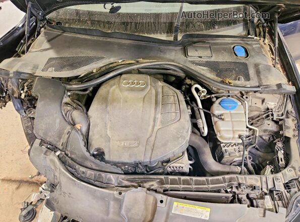 WAUG8AFC8JN039127 2018 AUDI A6 Blue Սալոնի հետևի տեսք