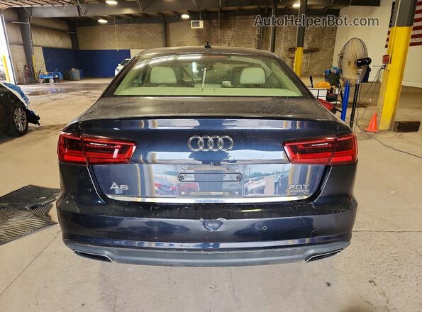 WAUG8AFC8JN039127 2018 AUDI A6 Blue Հետևի տեսք