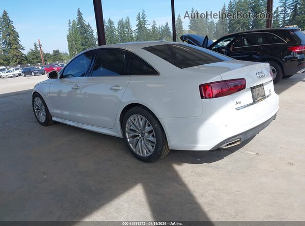 WAUG8AFCXHN051273 2017 AUDI A6 White უკანა მარცხენა
