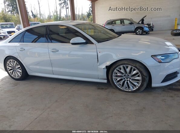 WAUG8AFCXHN051273 2017 AUDI A6 White წინა ხედი