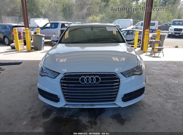 WAUG8AFCXHN051273 2017 AUDI A6 White ხელსაწყოთა პანელის ხედი