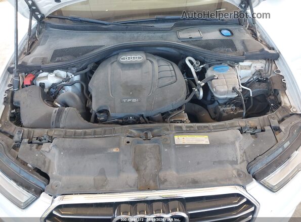 WAUG8AFCXHN051273 2017 AUDI A6 White უკანა ხედი