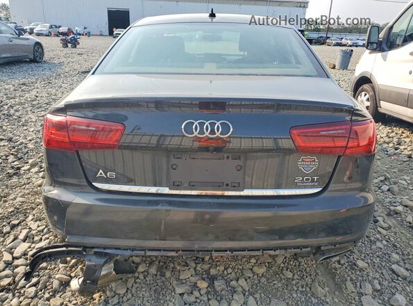 WAUGFAFC0GN008498 2016 AUDI A6 Черный Вид сзади