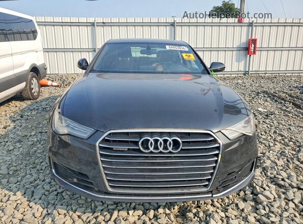WAUGFAFC0GN008498 2016 AUDI A6 Черный Вид спереди