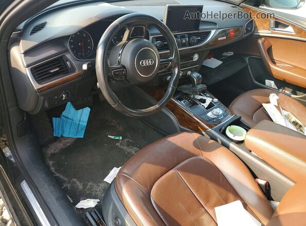 WAUGFAFC0GN008498 2016 AUDI A6 Черный Вид панели приборов