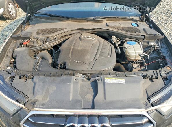 WAUGFAFC0GN008498 2016 AUDI A6 Черный Вид задней части салона