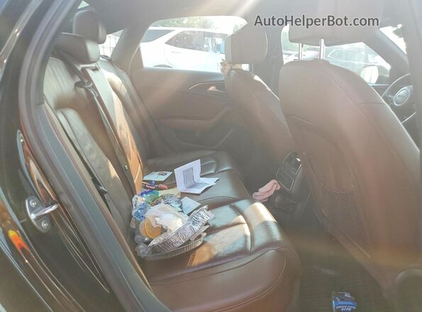 WAUGFAFC0GN008498 2016 AUDI A6 Черный Вид задних сидений