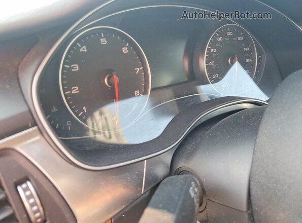 WAUGFAFC0GN008498 2016 AUDI A6 Черный Вид щитка приборов