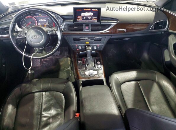 WAUGFAFC0GN010879 2016 AUDI A6 Silver Vista del salpicadero