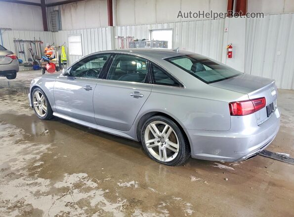 WAUGFAFC0GN010879 2016 AUDI A6 Silver Trasero izquierdo