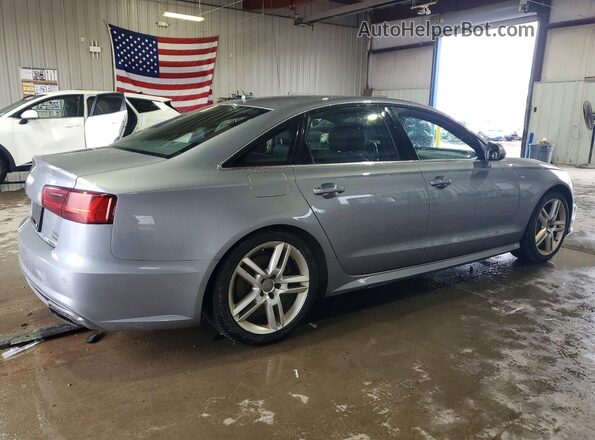 WAUGFAFC0GN010879 2016 AUDI A6 Silver Trasero derecho