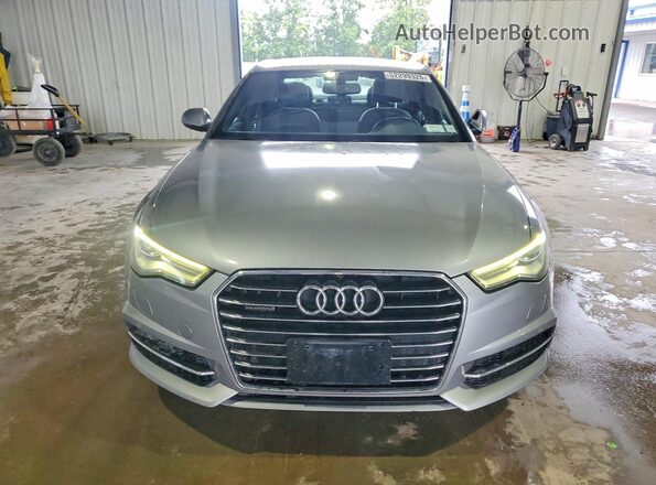 WAUGFAFC0GN010879 2016 AUDI A6 Silver Vista frontal