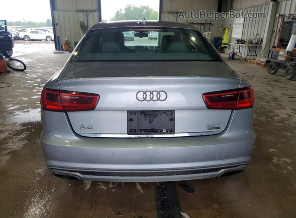 WAUGFAFC0GN010879 2016 AUDI A6 Silver Vista trasera