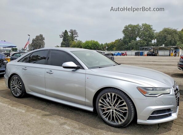 WAUGFAFC0GN024524 2016 AUDI A6 Gray Delantero derecho