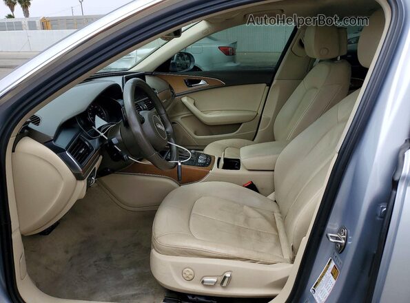 WAUGFAFC0GN024524 2016 AUDI A6 Gray Vista interior delantera