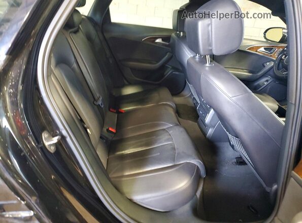 WAUGFAFC1GN062151 2016 AUDI A6 Black Vista de los asientos traseros