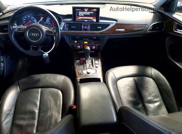 WAUGFAFC1GN062151 2016 AUDI A6 Black Vista del salpicadero