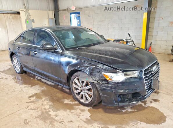 WAUGFAFC1GN062151 2016 AUDI A6 Black Delantero derecho