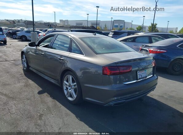WAUGFAFC3GN024405 2016 AUDI A6 Brown Rear left