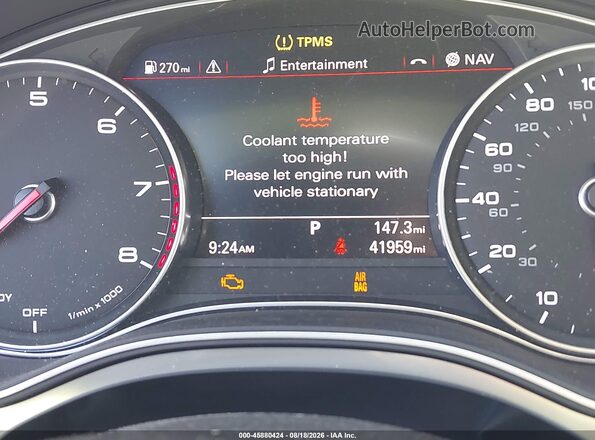 WAUGFAFC3GN024405 2016 AUDI A6 Brown 