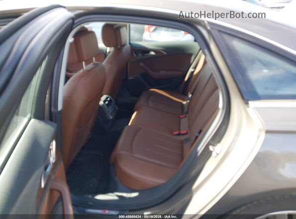 WAUGFAFC3GN024405 2016 AUDI A6 Brown VIN sticker view