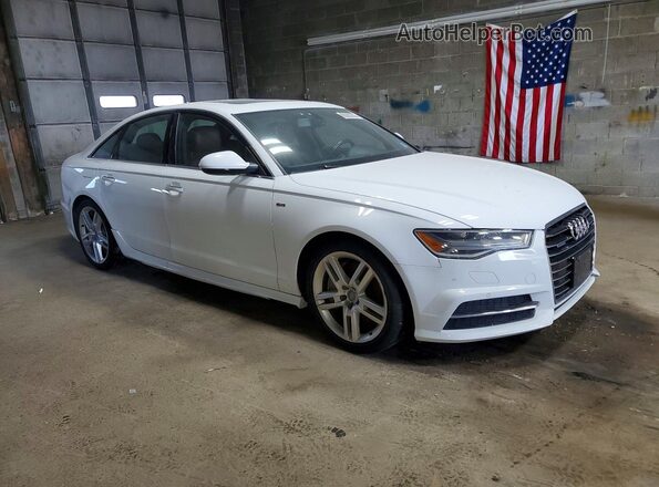 WAUGFAFC3GN094678 2016 AUDI A6 White Front right