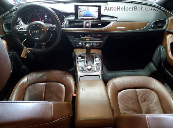 WAUGFAFC3GN094678 2016 AUDI A6 White Dashboard view