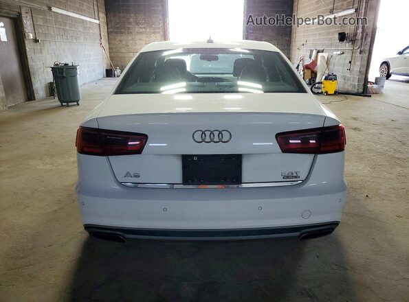 WAUGFAFC3GN094678 2016 AUDI A6 White Rear view