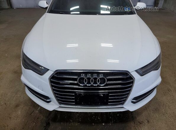 WAUGFAFC3GN094678 2016 AUDI A6 White Rear interior view