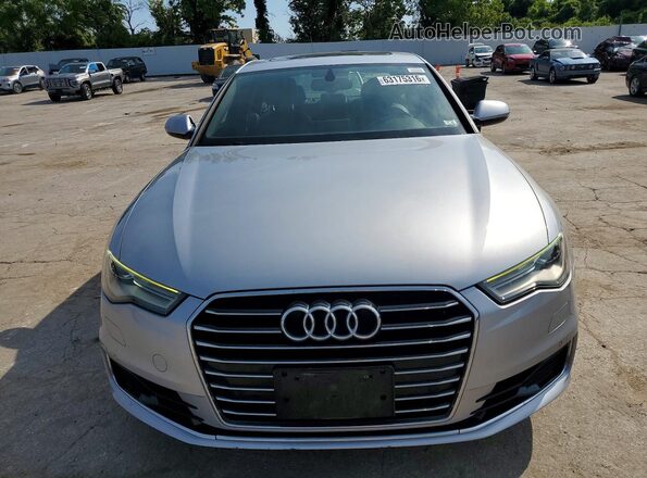 WAUGFAFC4GN109530 2016 AUDI A6 Silver Widok z przodu