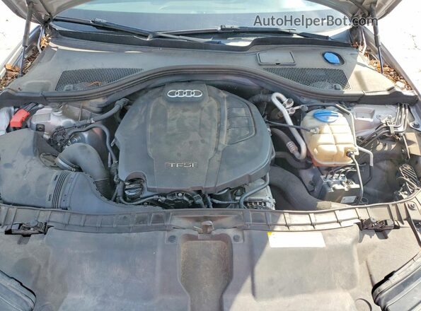 WAUGFAFC4GN109530 2016 AUDI A6 Silver Widok wnętrza z tyłu