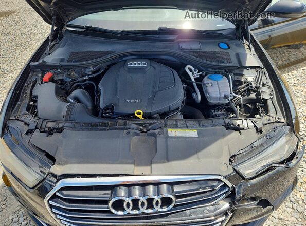 WAUGFAFC5GN016693 2016 AUDI A6 Black Rear interior view