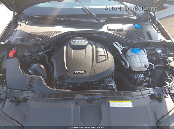 WAUGFAFC6GN040999 2016 AUDI A6 Black Widok z tyłu