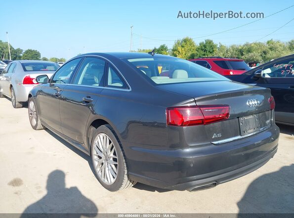 WAUGFAFC6GN040999 2016 AUDI A6 Black Tył lewy
