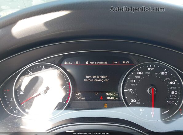 WAUGFAFC6GN040999 2016 AUDI A6 Black Widok tylnych siedzeń