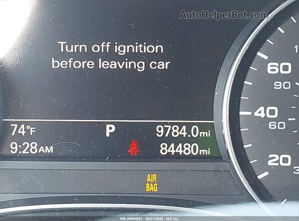 WAUGFAFC6GN040999 2016 AUDI A6 Black 