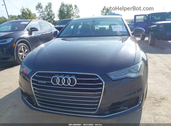 WAUGFAFC6GN040999 2016 AUDI A6 Black Widok zestawu wskaźników