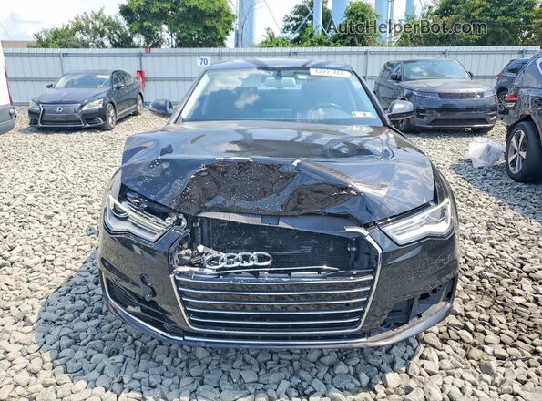 WAUGFAFC7GN010779 2016 AUDI A6 Black Widok z przodu