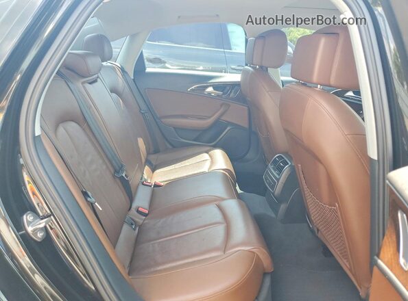 WAUGFAFC7GN010779 2016 AUDI A6 Black Widok tylnych siedzeń
