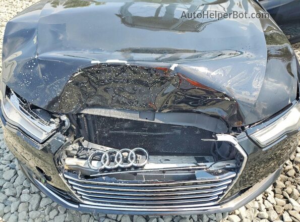 WAUGFAFC7GN010779 2016 AUDI A6 Black Widok wnętrza z tyłu