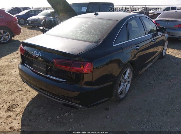 WAUGFAFC9GN122421 2016 AUDI A6 Black Tył prawy