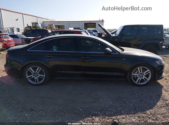 WAUGFAFC9GN122421 2016 AUDI A6 Black Widok wnętrza z tyłu