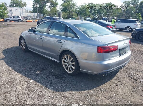 WAUGFAFCXGN008198 2016 AUDI A6 Silver Tył lewy