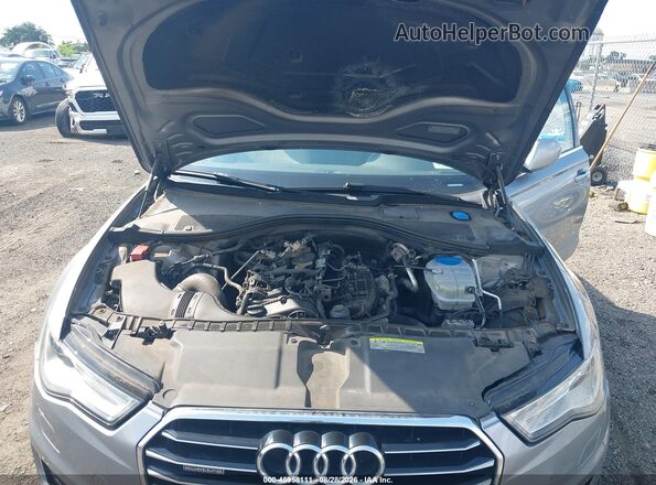WAUGFAFCXGN008198 2016 AUDI A6 Silver Widok z tyłu